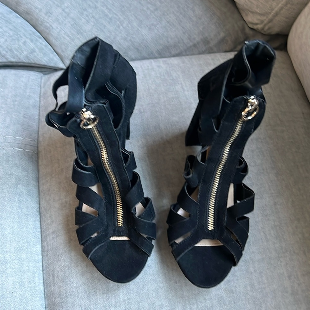 Black heels